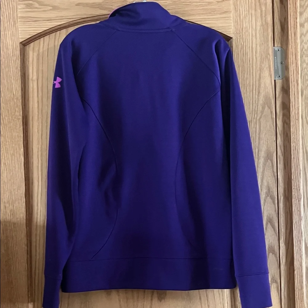 Under Armour Purple Jacket with Pink Accents - Picture 5 of 7